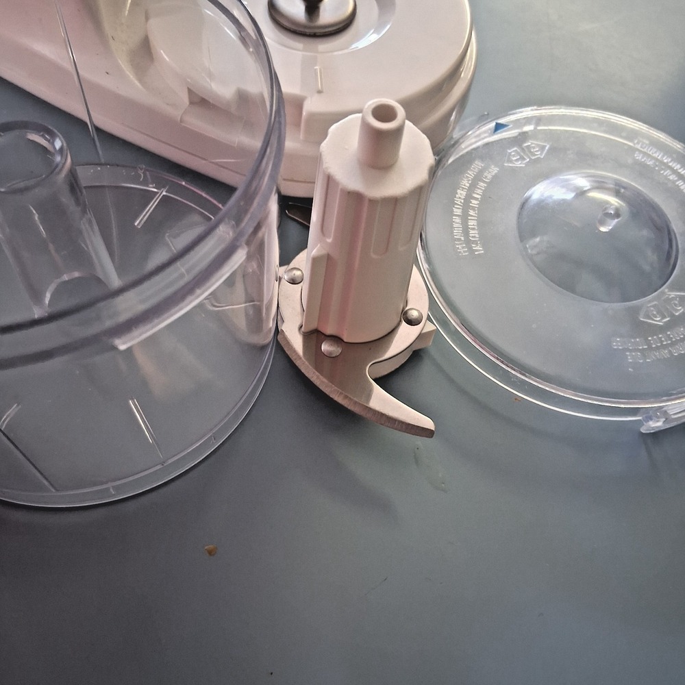 Taste of Home Mini Food Chopper Model M-1  120V 75W Electric No Box Tested Works - Picture 2 of 6